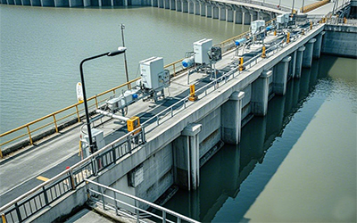 Solution for Safety Monitoring System of Medium and Large-Scale Sluices